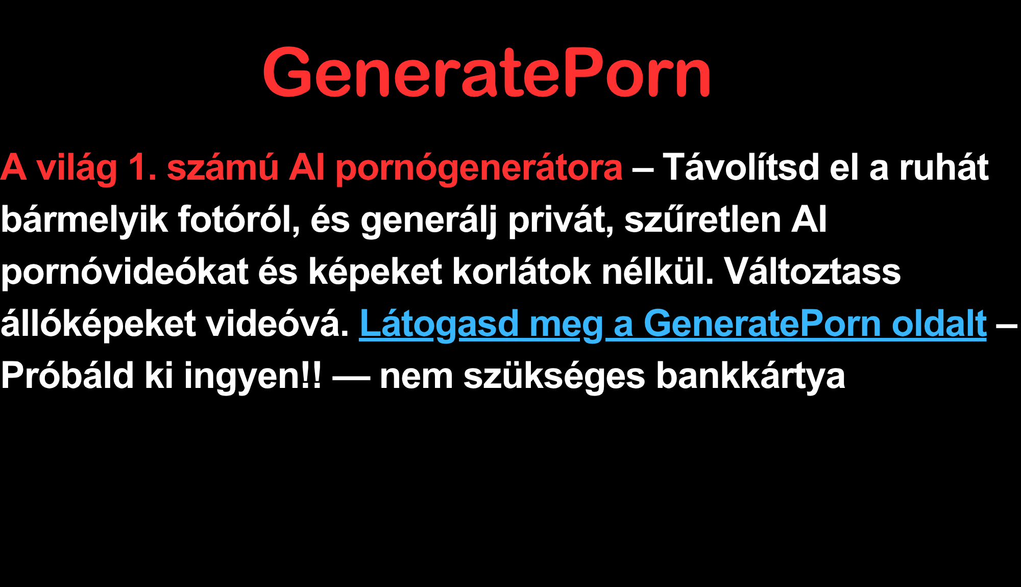 GeneratePorn Hu 1